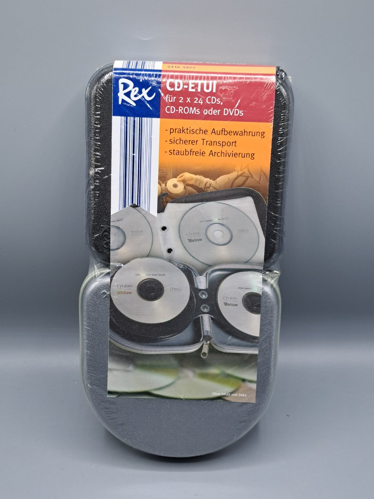 REX CD-ETUI für 2x 24 CDs